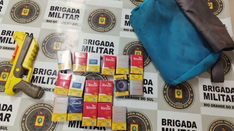 Brigada Militar age rapidamente e prende homem por roubo no comércio de Imbé