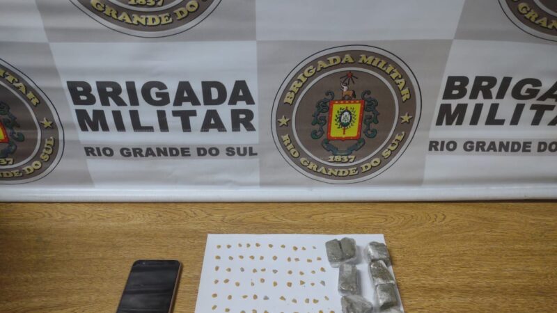 BM enfrenta confronto e prende homem por tráfico em Atlântida Sul