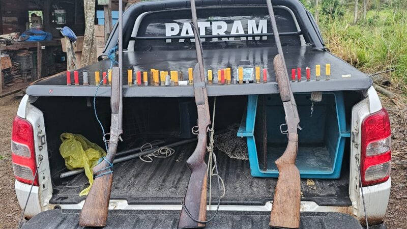 Brigada Militar prende homem por posse irregular de arma de fogo em Maquiné