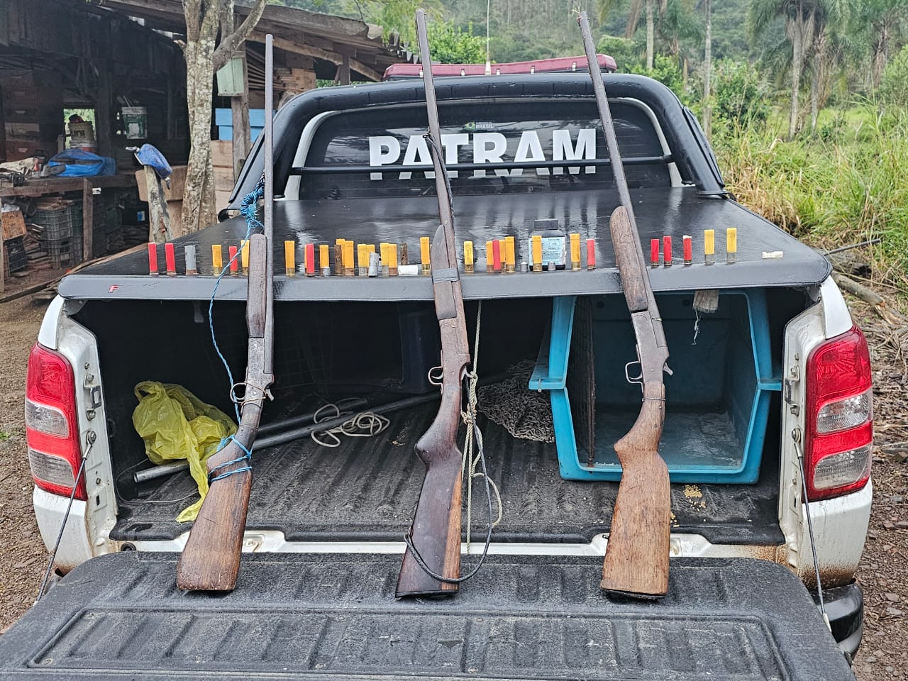 Brigada Militar prende homem por posse irregular de arma de fogo em Maquiné