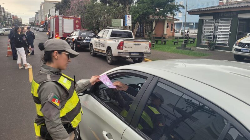 CRPO Litoral integra Operação Shamar contra violência doméstica no Agosto Lilás