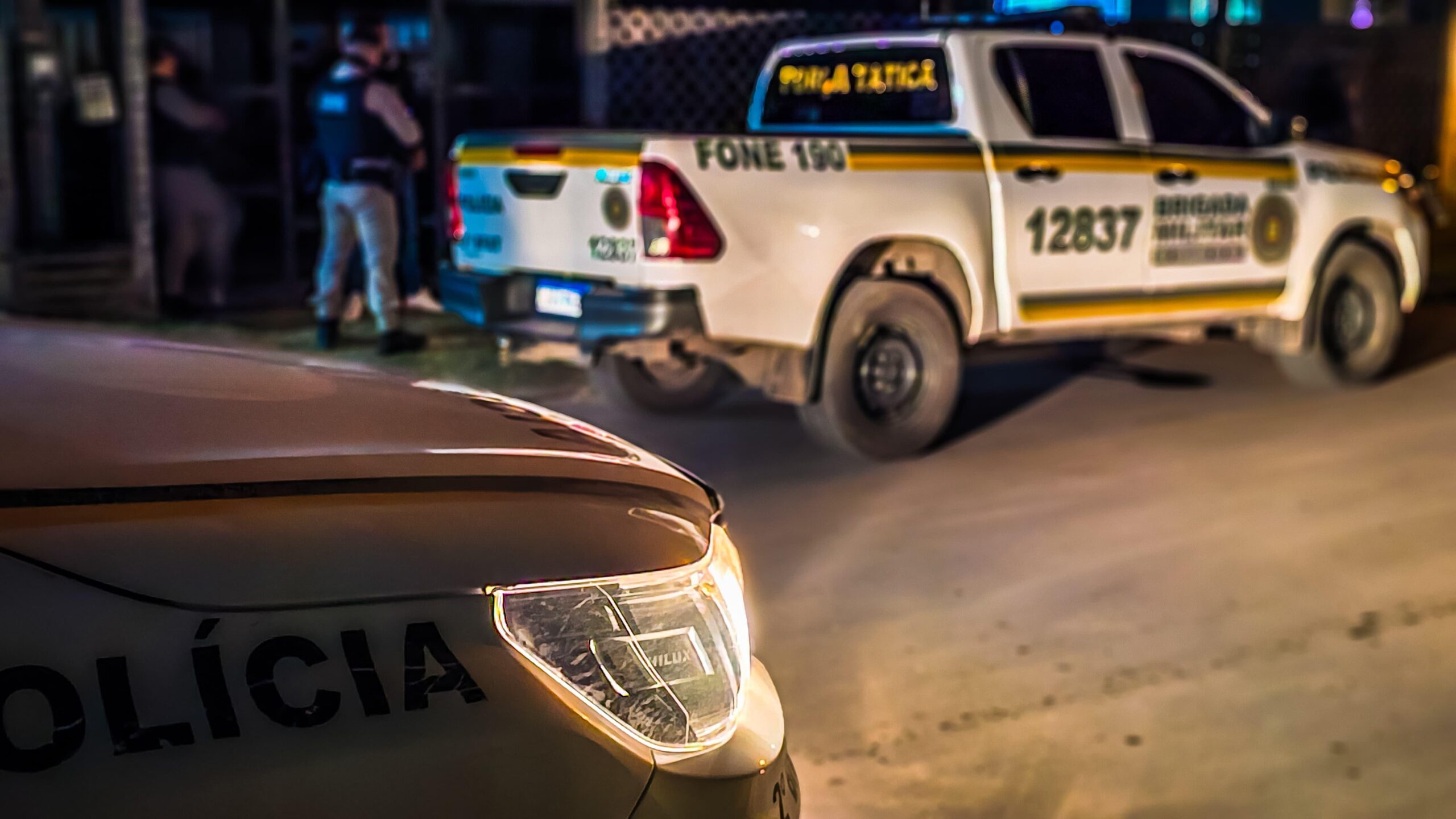 Brigada Militar prende dois homens na madrugada em ações do 2º BPAT