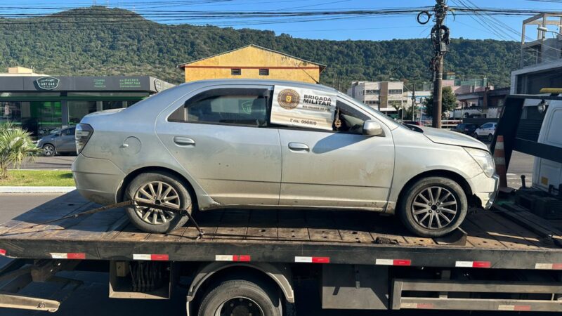 Brigada Militar prende dupla por assalto a residência e recupera veículo roubado em ação rápida em Osório