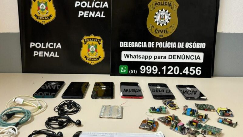 AÇÃO CONTRA NARCOTRÁFICO NO INTERIOR DE PRESÍDIO É REALIZADA EM OSÓRIO