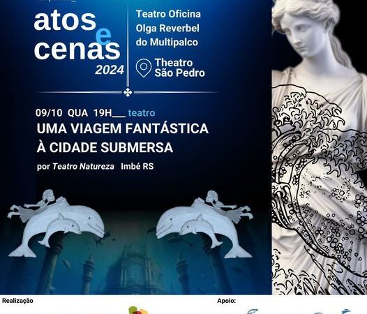 GRUPO DE TEATRO DE IMBÉ FARÁ APRESENTAÇÃO NO THEATRO SÃO PEDRO