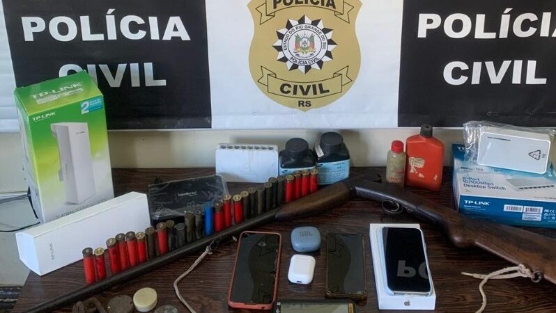 Polícia Civil prende homem em flagrante por posse irregular de arma em Santo Antônio da Patrulha