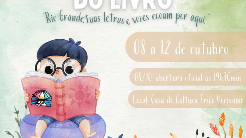 16ª Feira do Livro começa nesta terça-feira em Capão da Canoa