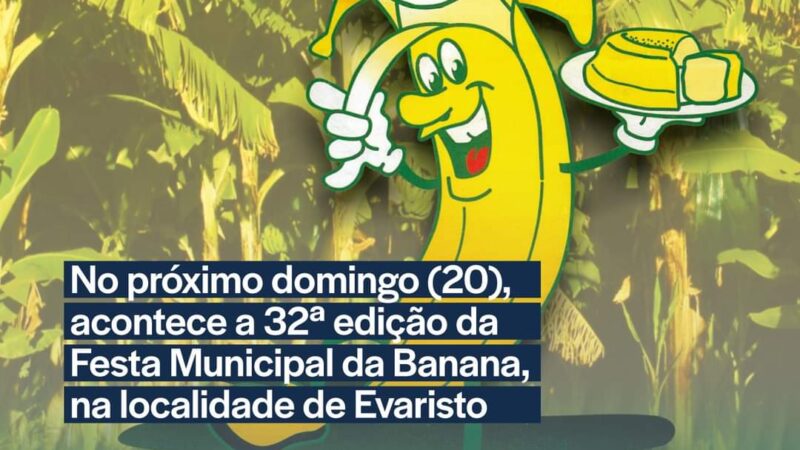 32ª edição da tradicional Festa Municipal da Banana em Santo Antônio da Patrulha