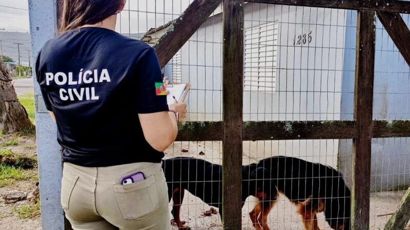 Fiscalização contra Maus-Tratos: Polícia Civil inspeciona locais em Osório