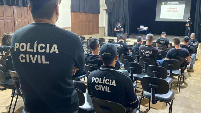 Polícia Civil deflagra Operação Derrocada em Osório: três pessoas são presas por tráfico e associação criminosa