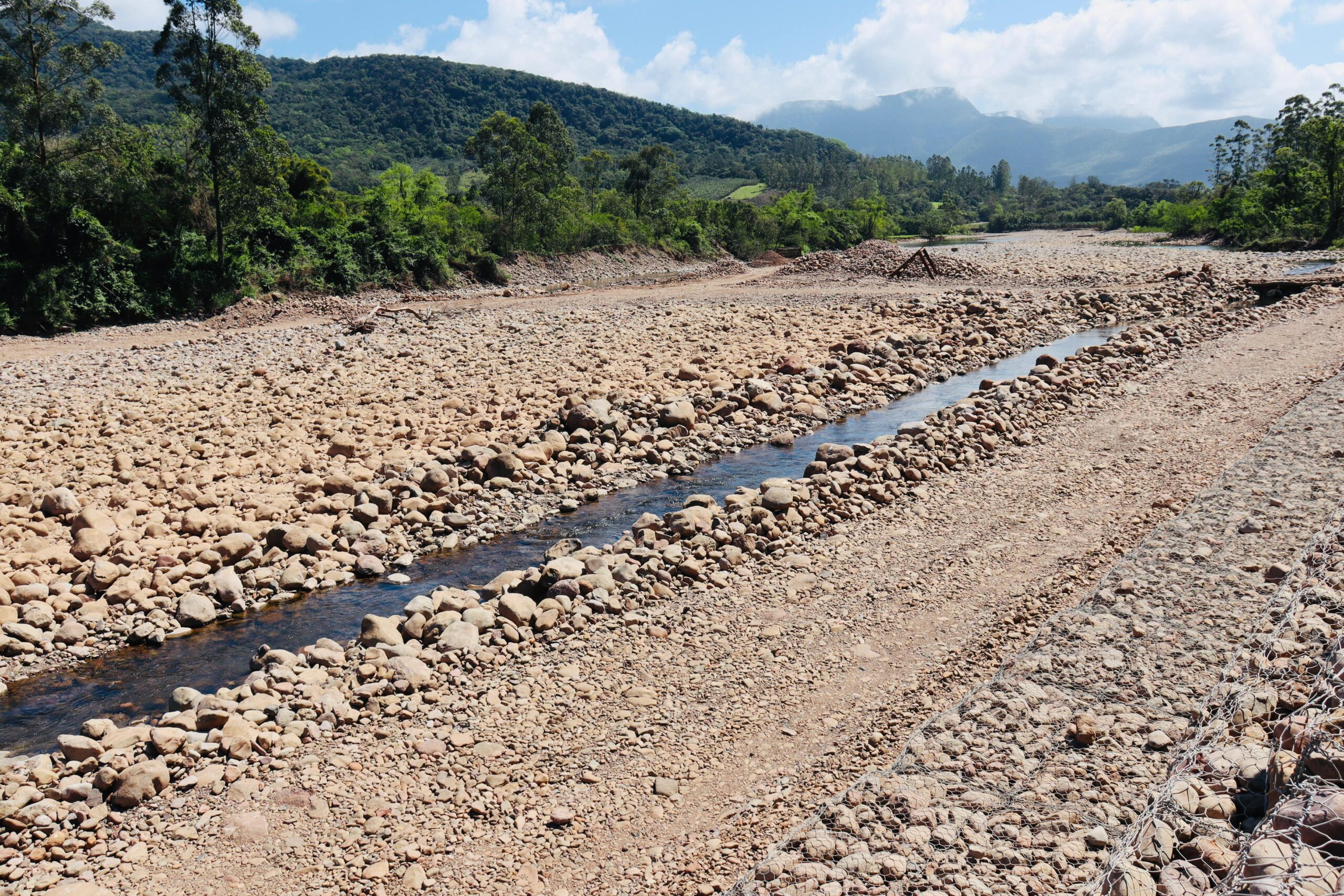 Emenda parlamentar possibilita obra de contenção de cheias no Rio Mampituba