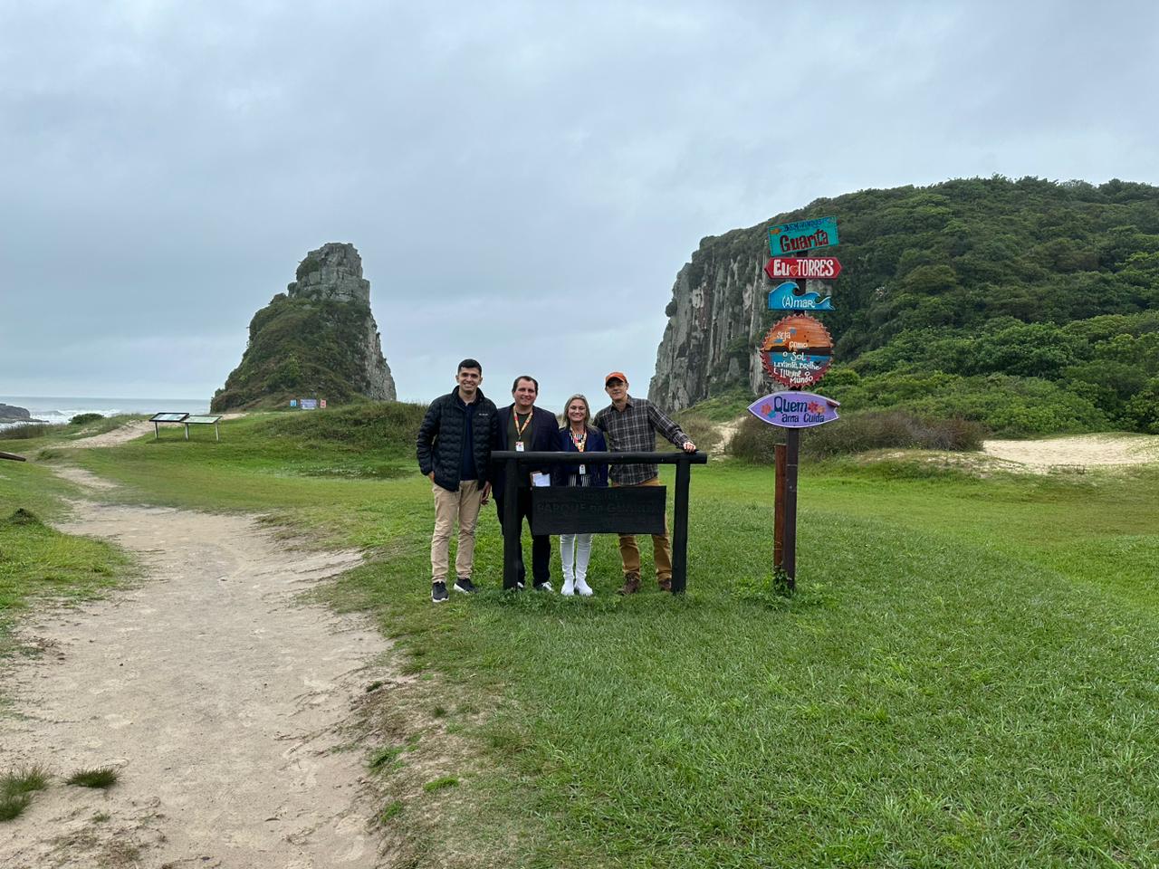 Secretaria de Turismo do estado realiza visita no Parque da Guarita