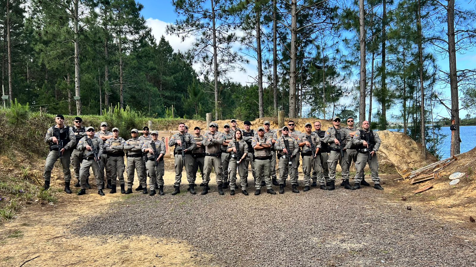 Militares do CRPO Litoral são habilitados para uso de carabinas T4