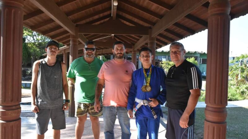 ATLETA INFANTIL DE IMBÉ É DESTAQUE NO JIU-JITSU