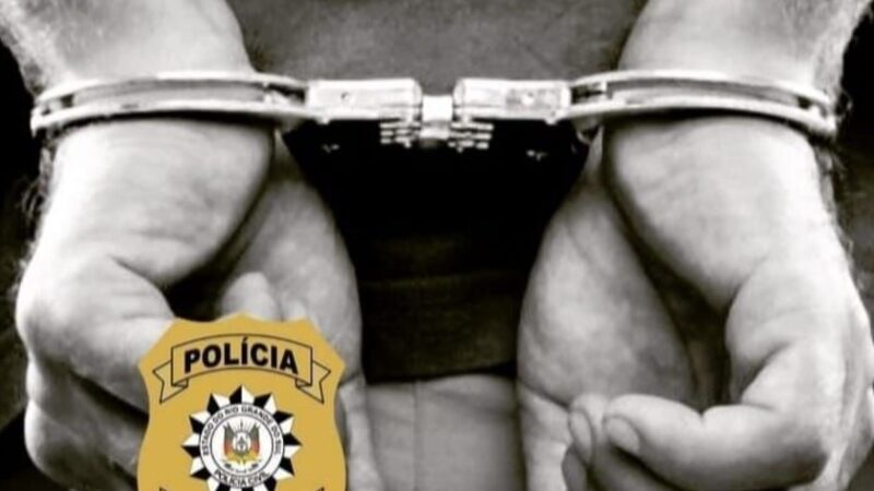 POLÍCIA CIVIL PRENDE HOMEM ACUSADO DE ESTUPRO E ROUBO EM CAPÃO DA CANOA