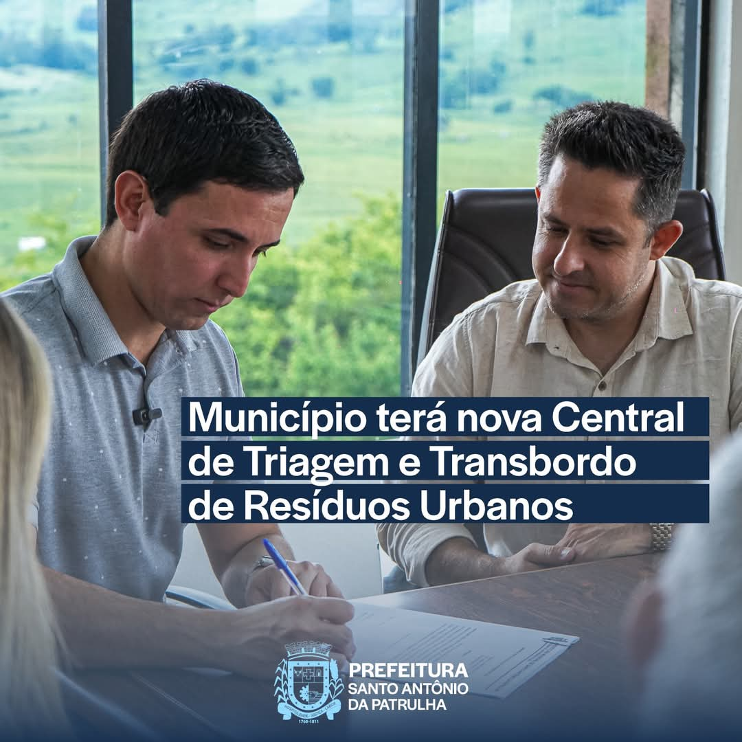 Santo Antônio da Patrulha terá nova Central de Transbordo de Resíduos Urbanos