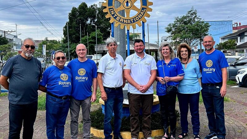 Rotary Club de Osório recebe Governadora Rosana Oppitz em visita repleta de ações e celebrações