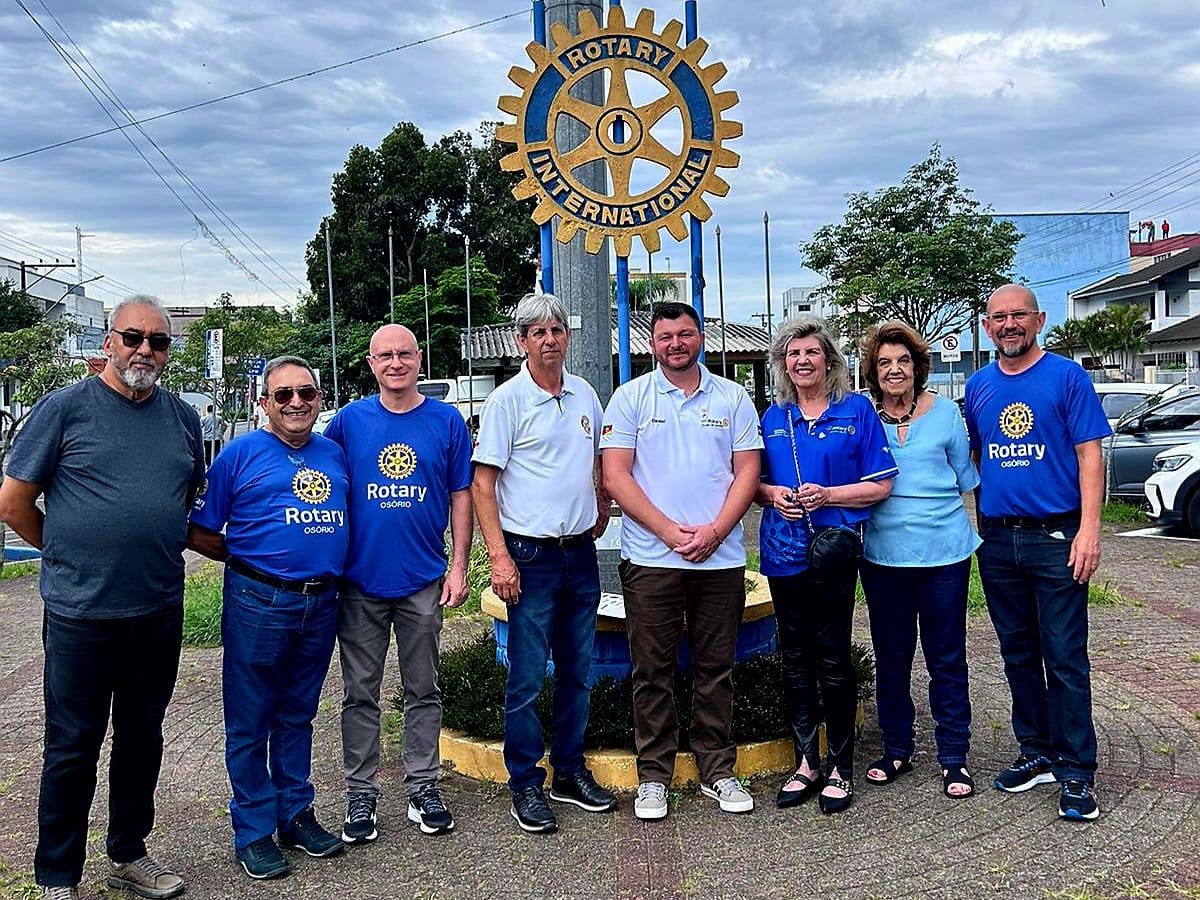 Rotary Club de Osório recebe Governadora Rosana Oppitz em visita repleta de ações e celebrações