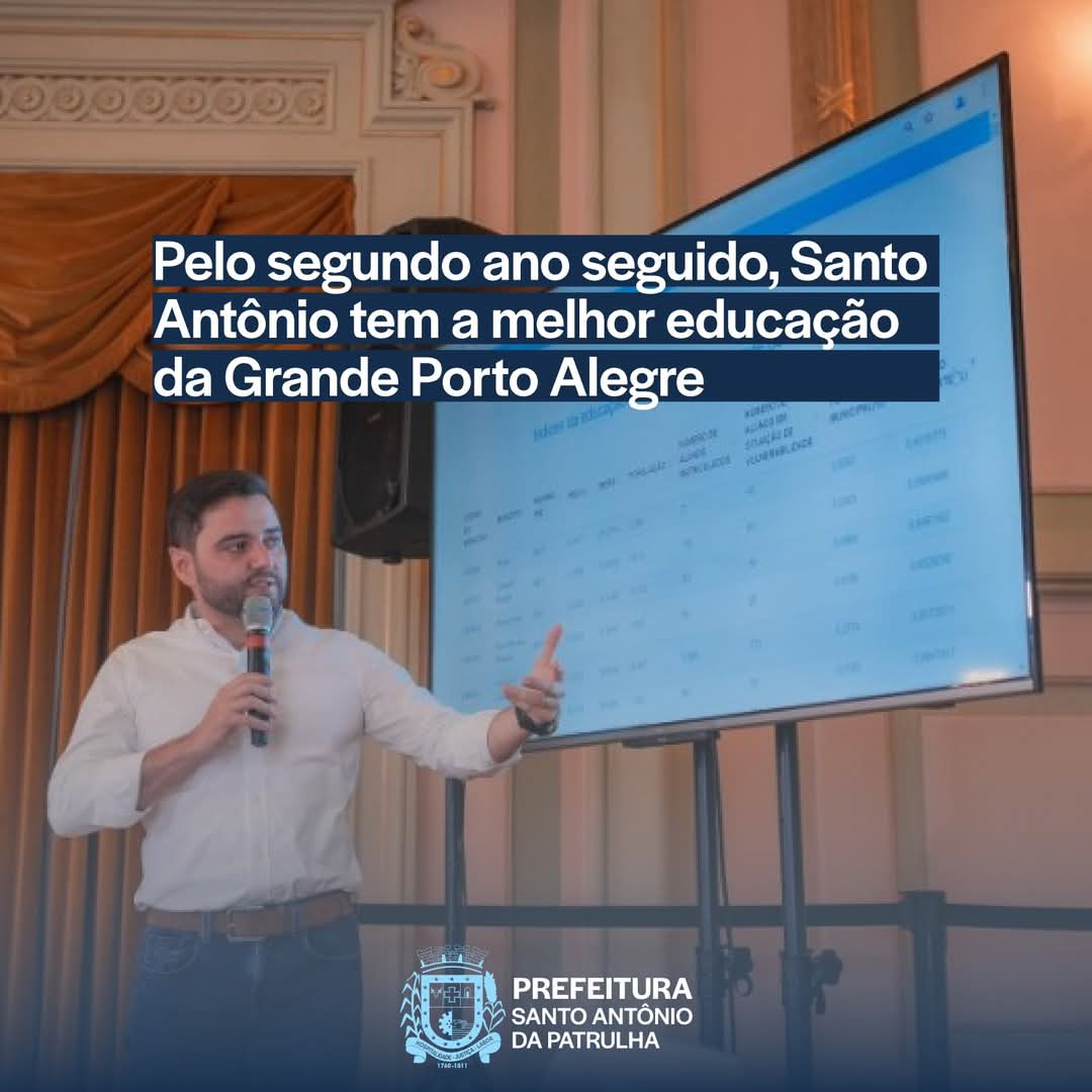 Pelo segundo ano seguido, Santo Antônio tem a melhor educação da Grande Porto Alegre