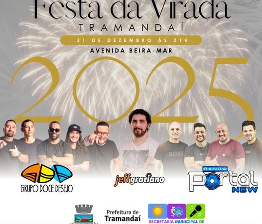 Festa da Virada em Tramandaí: Muita música, show piromusical, diversão e expectativa de grande público