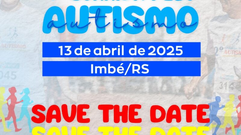 IMBÉ SEDIARÁ A 4ª CORRIDA PELO AUTISMO EM 2025