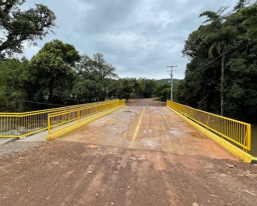 Inaugurada a ponte do Alto Caraá: Um marco de desenvolvimento para a comunidade