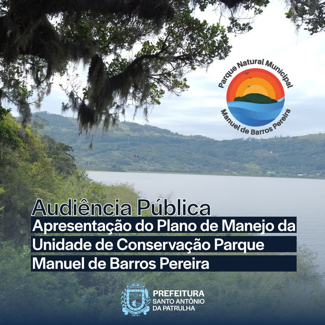 Audiência Pública: Apresentação do Plano de Manejo do Parque Natural Municipal Manuel de Barros Pereira