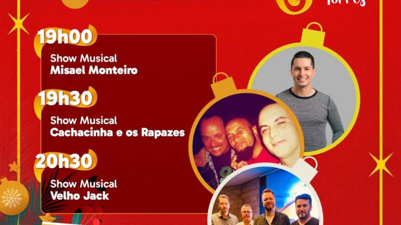 Torres celebra os Encantos de Natal com programação especial no último final de semana e Caravana Natalina