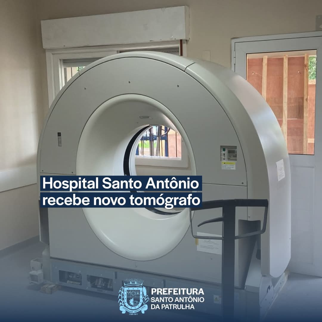 Hospital Santo Antônio recebe novo tomógrafo