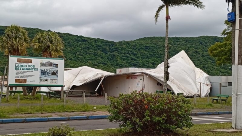 Temporal causa estragos em Osório e afeta estruturas públicas e residências