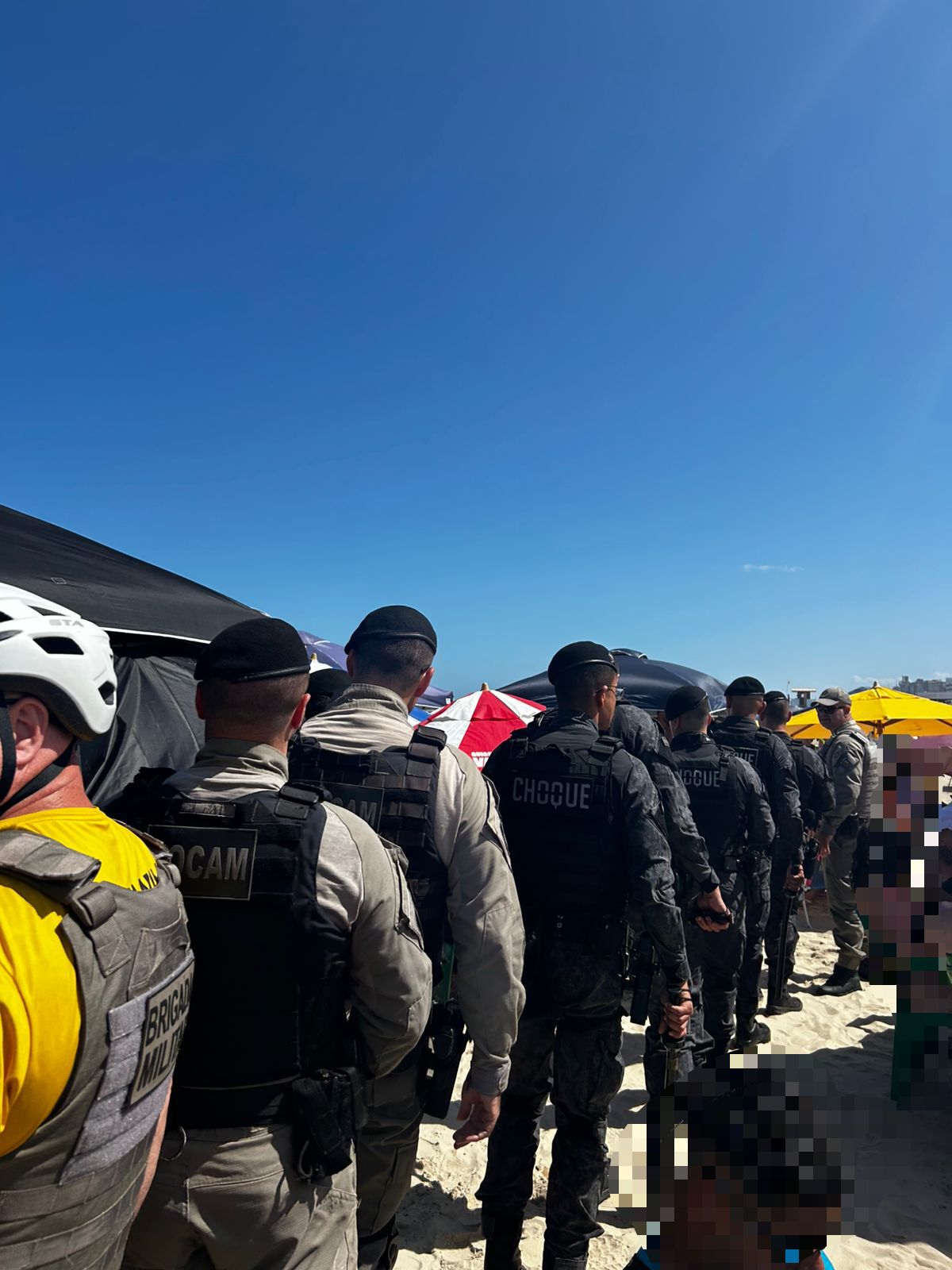 Brigada Militar realiza Operação Choque de Ordem e combate perturbação do sossego na beira-mar de Capão da Canoa