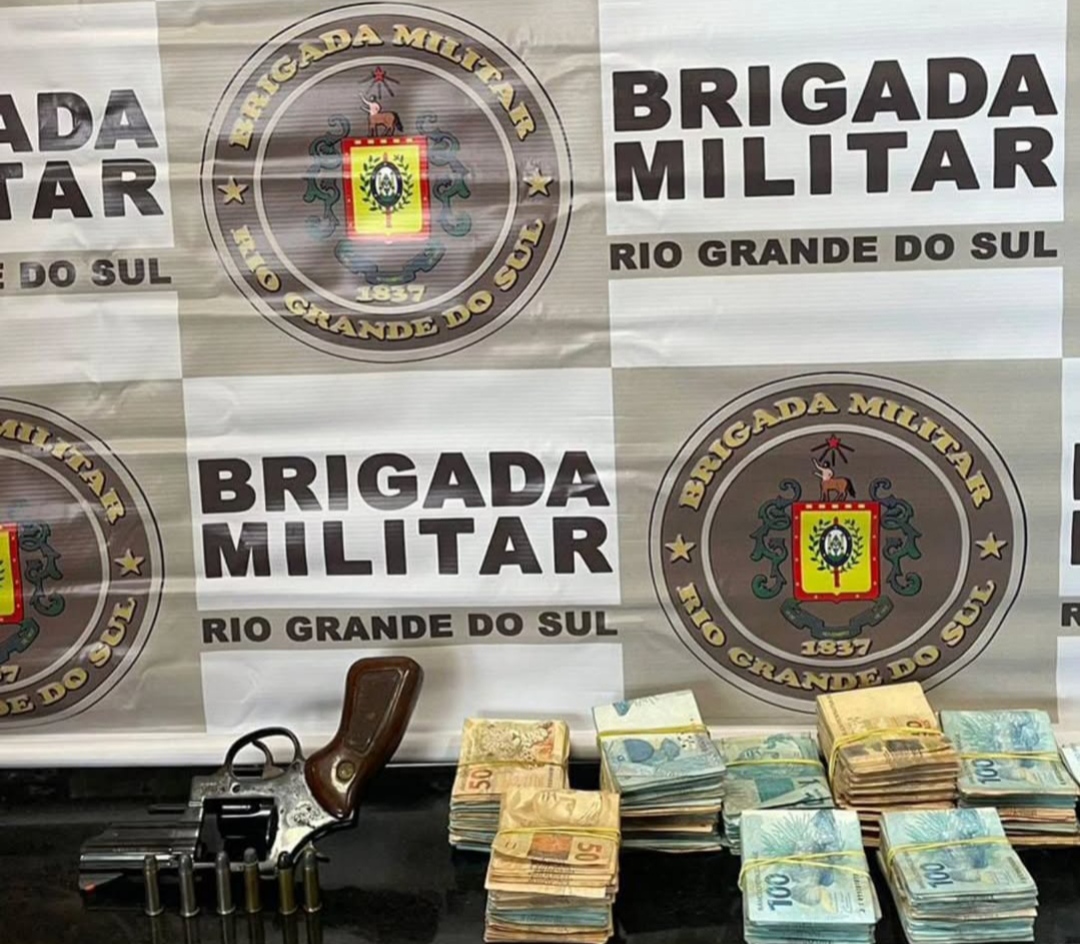 Brigada Militar prende homem por porte ilegal de arma de fogo em Xangri-Lá