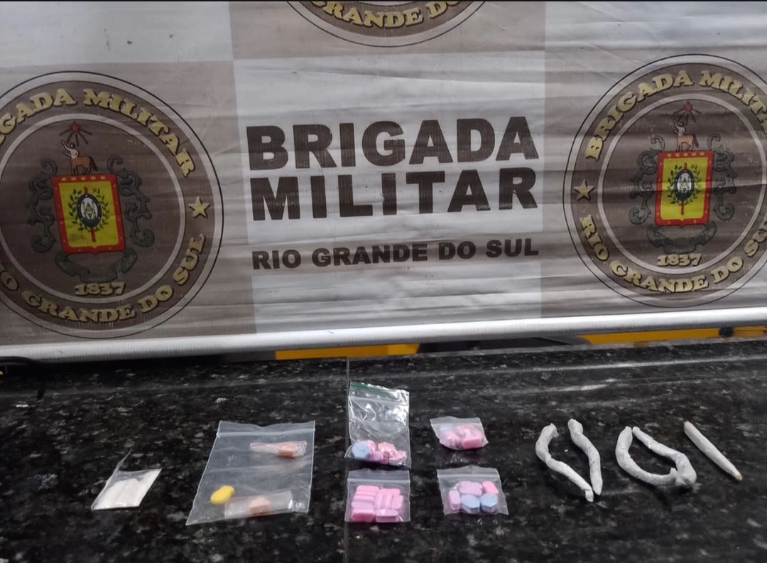 Brigada Militar prende homem por tráfico de drogas em Xangri-Lá