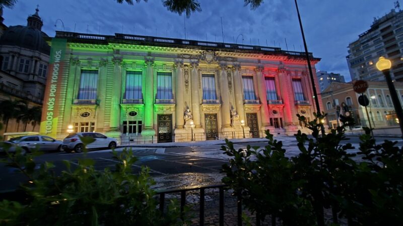 Luzes no Palácio Piratini, no Caff e na Assembleia homenageiam os 150 anos da imigração italiana no Estado