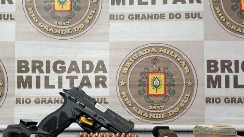Brigada Militar prende homem durante Operação Impacto em Tramandaí
