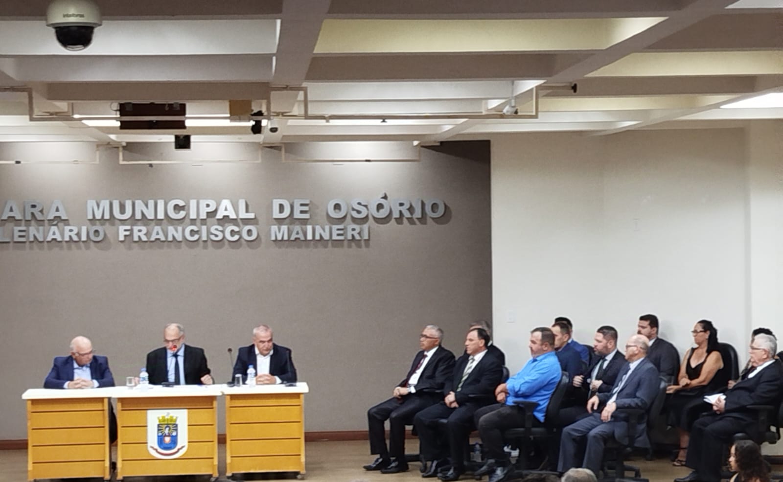 Posse dos eleitos em Osório dá início a uma nova gestão no Legislativo e Executivo Municipal