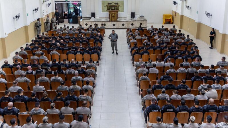 Policiais militares são recepcionados para o 2º período da Operação Golfinho