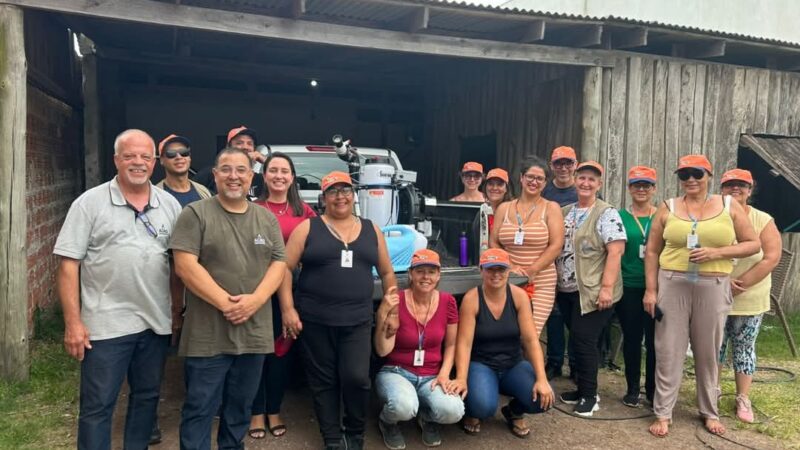 PREFEITURA DE IMBÉ RECEBE DOAÇÃO DE MÁQUINAS PARA FORTALECER COMBATE AO AEDES AEGYPTI