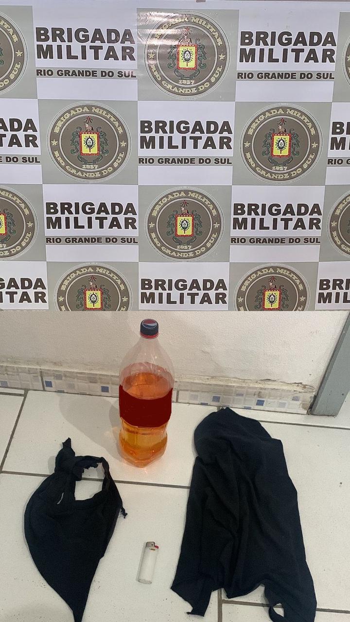 Brigada Militar evita incêndio criminoso em Balneário Pinhal