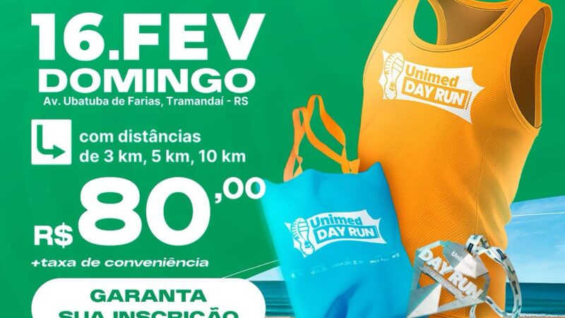 Vem correr em Tramandaí na Unimed Day Run!