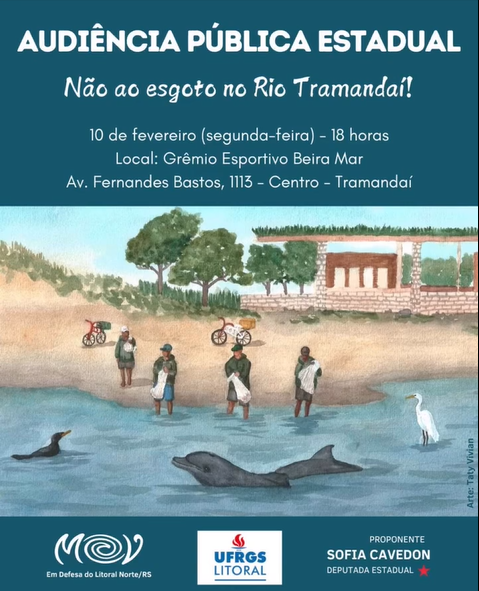 Audiência Pública debaterá despejo de esgoto no Rio Tramandaí