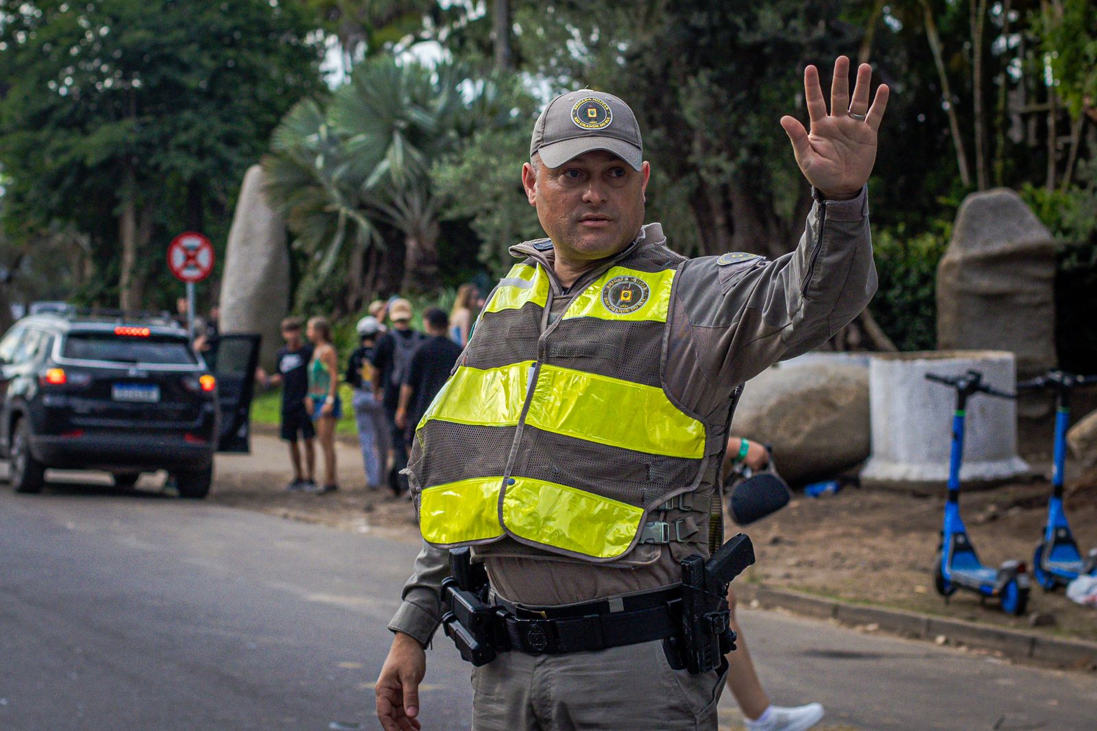 Brigada Militar garante segurança durante o Planeta Atlântida no Litoral Norte