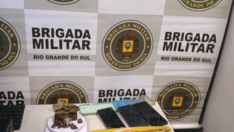 Trio é preso por tráfico de drogas e associação criminosa em Capão da Canoa