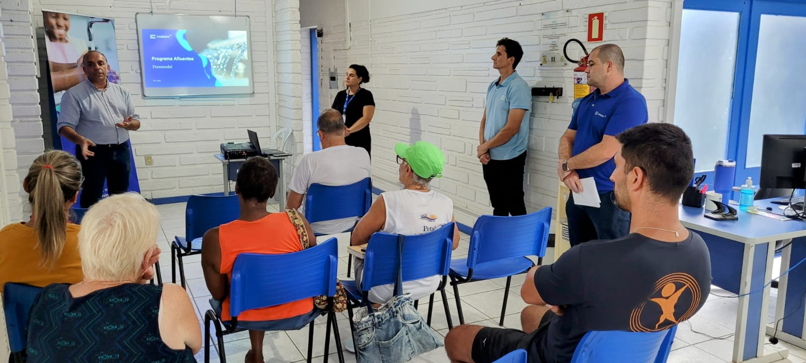 Corsan promove encontro com lideranças comunitárias de Tramandaí para ampliar o diálogo sobre os serviços prestados