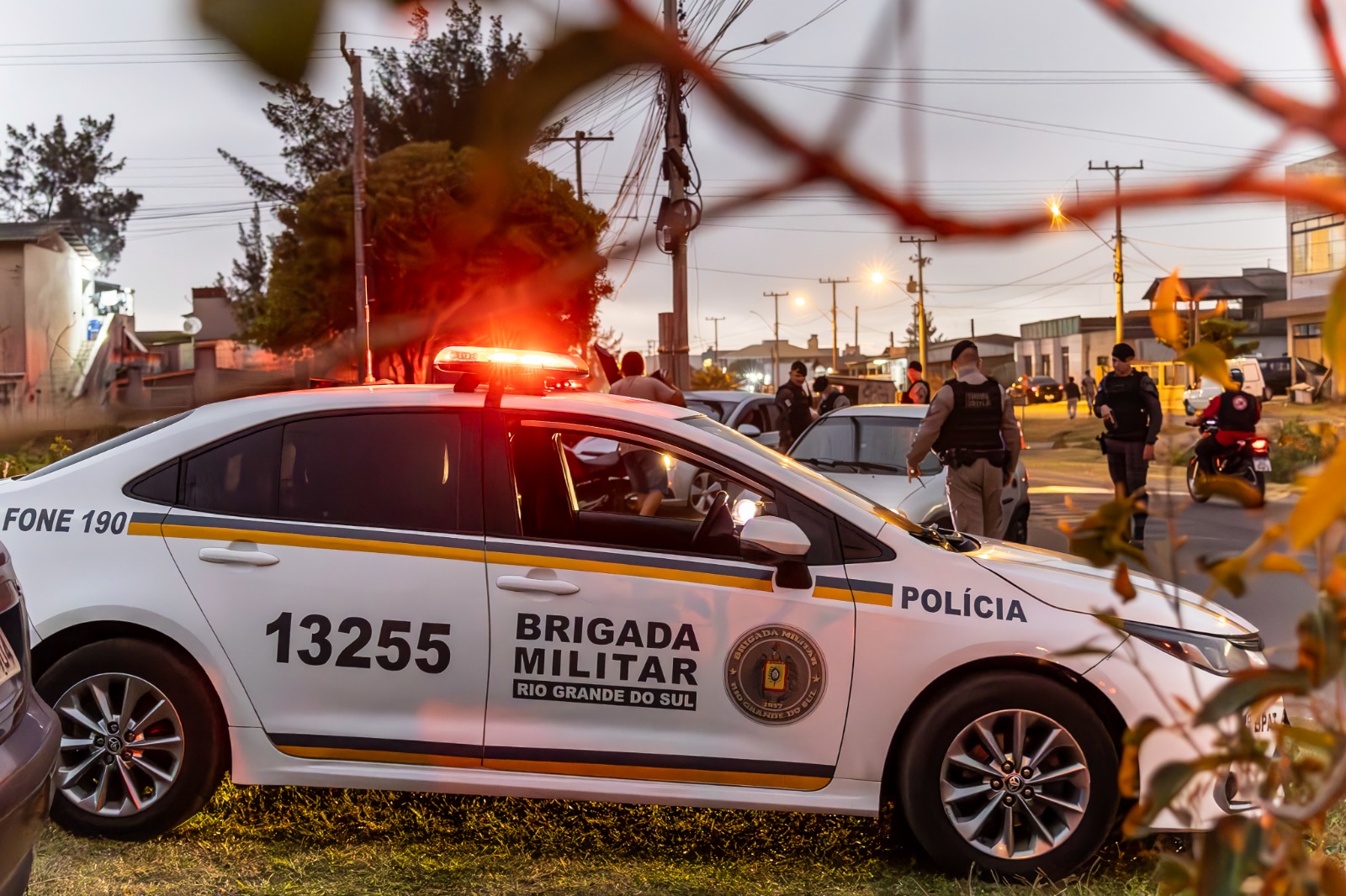 Brigada Militar prende autor de duplo homicídio logo após o crime em Capão da Canoa