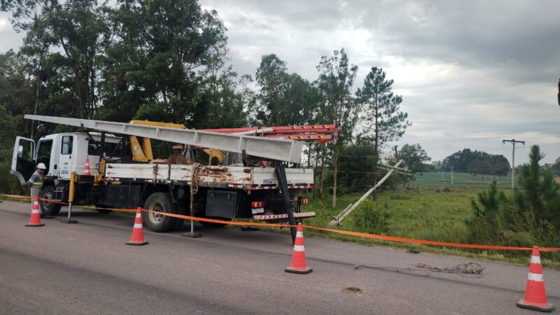 CEEE Equatorial restabelece fornecimento de 95,7% dos clientes afetados por temporais