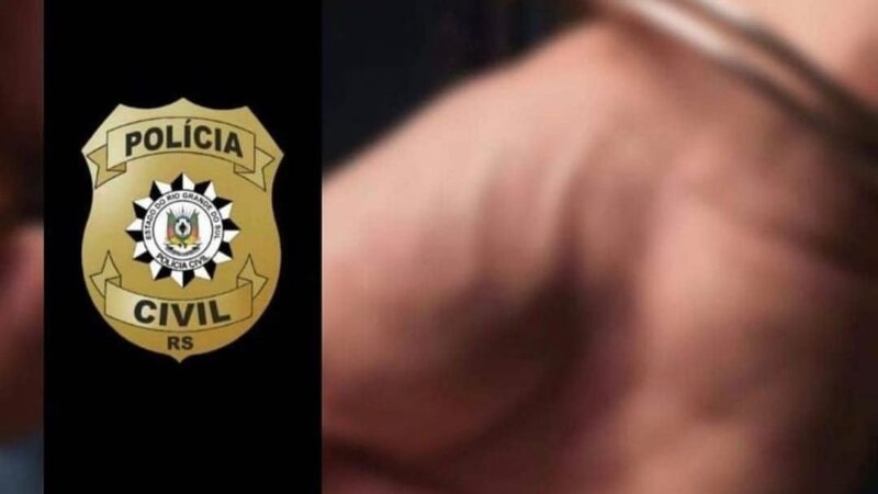 POLÍCIA CIVIL PRENDE HOMEM POR VIOLÊNCIA DOMÉSTICA EM OSÓRIO