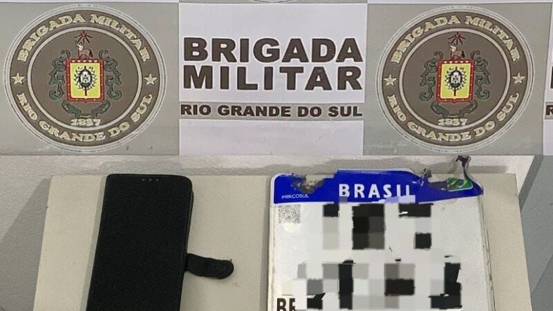 Homem é preso por adulteração de veículo, direção perigosa e posse de entorpecente em Cidreira