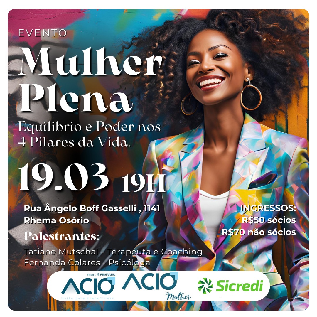 ACIO Mulher promove evento especial em homenagem ao Dia da Mulher
