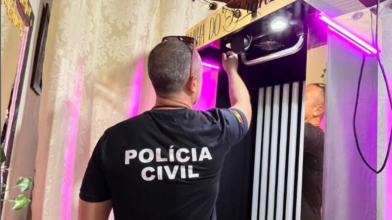 POLÍCIA CIVIL APREENDE CÂMARAS DE BRONZEAMENTO ARTIFICIAL EM DUAS ESTÉTICAS DE CIDREIRA